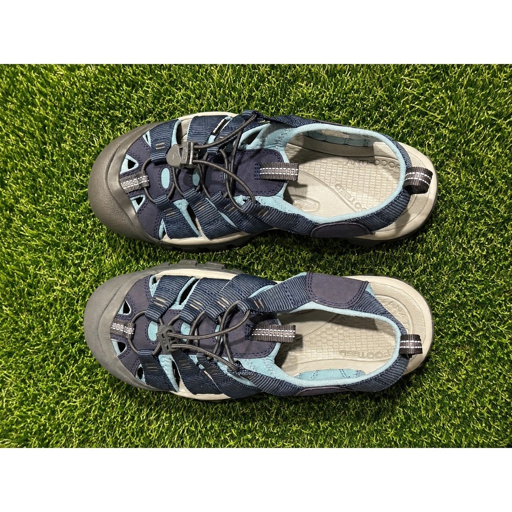 Keen Newport H2 Sandals Womens 9 Navy Blue Waterproof Hiking Water Shoes 1026245